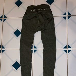 Alphalete Olive Green Leggings